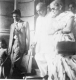 Dr. Ambedkar and Savita Ambedkar while seeing off Mr. Kadam to England (for higher education) in 1953