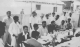 Dr. Ambedkar having lunch with social workers