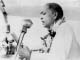 Dr. Ambedkar delivering a speech during 'Dhamma Deeksha',  Nagpur 14 October 1956